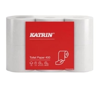 Toiletpapir Katrin 400  2-lag 48 m Hvid